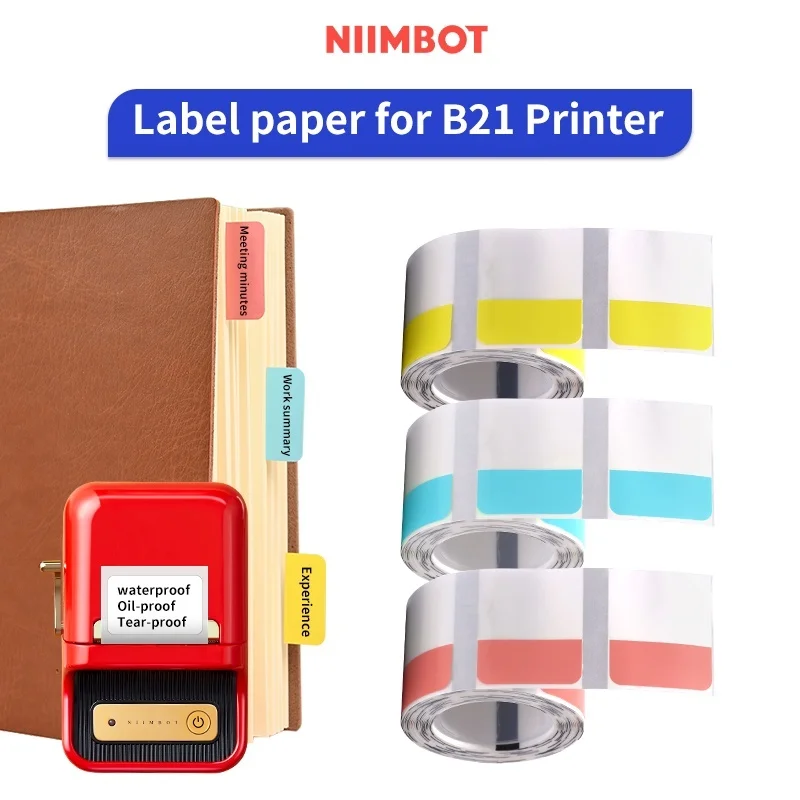 Niimbot B21 Index Sticker Label Paper Convenience Sticker Label Mark Creative Note Instructions Classification Sticker
Niimbot B21 Index Sticker Label Paper Convenience Sticker Label Mark Creative Note Instructions Classification Sticker