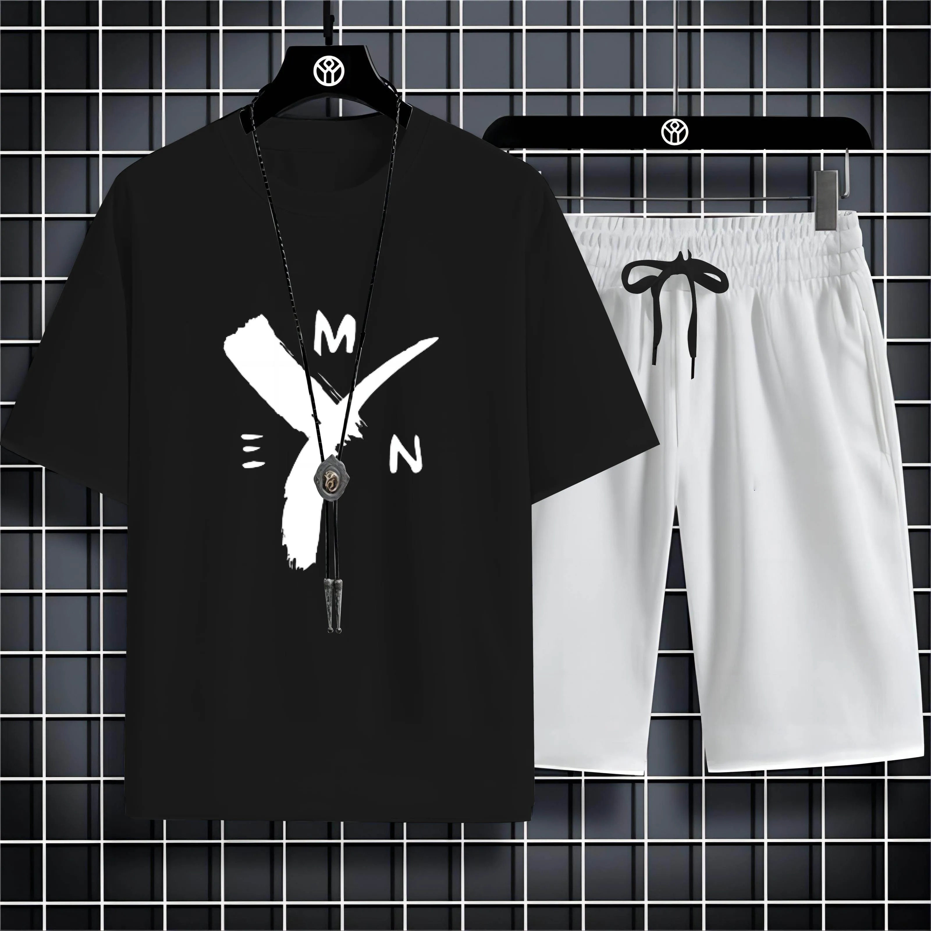 Summer Fashion Outdoor Casual Style 2d Letter Print O Collar Comfortable Breathable Short Sleeve Beach T-Shirt Set Quick Dry
Summer Fashion Outdoor Casual Style 2d Letter Print O Collar Comfortable Breathable Short Sleeve Beach T-Shirt Set Quick Dry