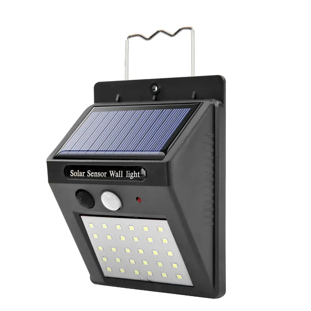 Outdoor Solar Light 30LED Wall Lamp IP65 Waterproof Human Body Sensor Yard Security Light for Garden Courtyard
Outdoor Solar Light 30LED Wall Lamp IP65 Waterproof Human Body Sensor Yard Security Light for Garden Courtyard