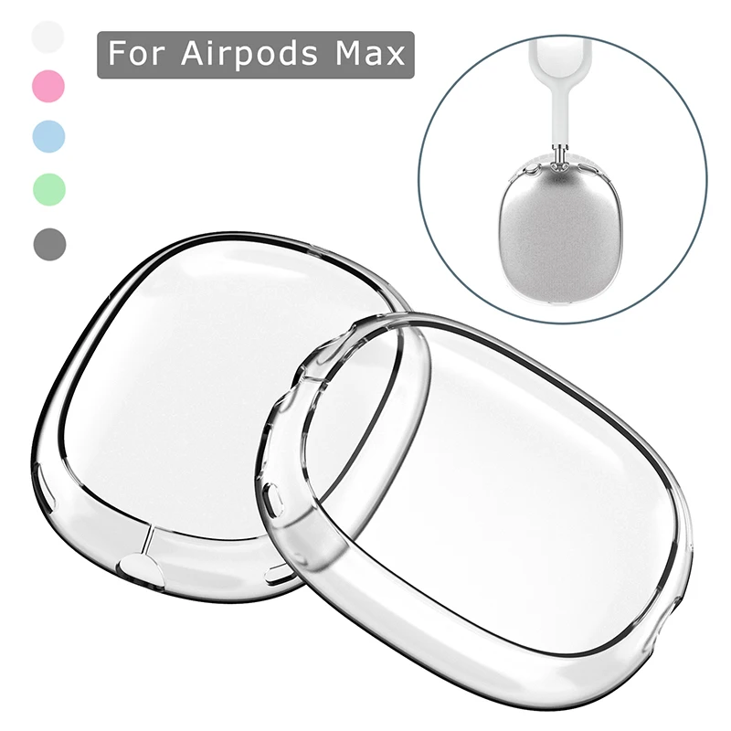 Newest Transparent Silicone Soft TPU Protective Case For Airpods Max Wireless Headphone Earphone Accessories Clear Cover Shell
Newest Transparent Silicone Soft TPU Protective Case For Airpods Max Wireless Headphone Earphone Accessories Clear Cover Shell