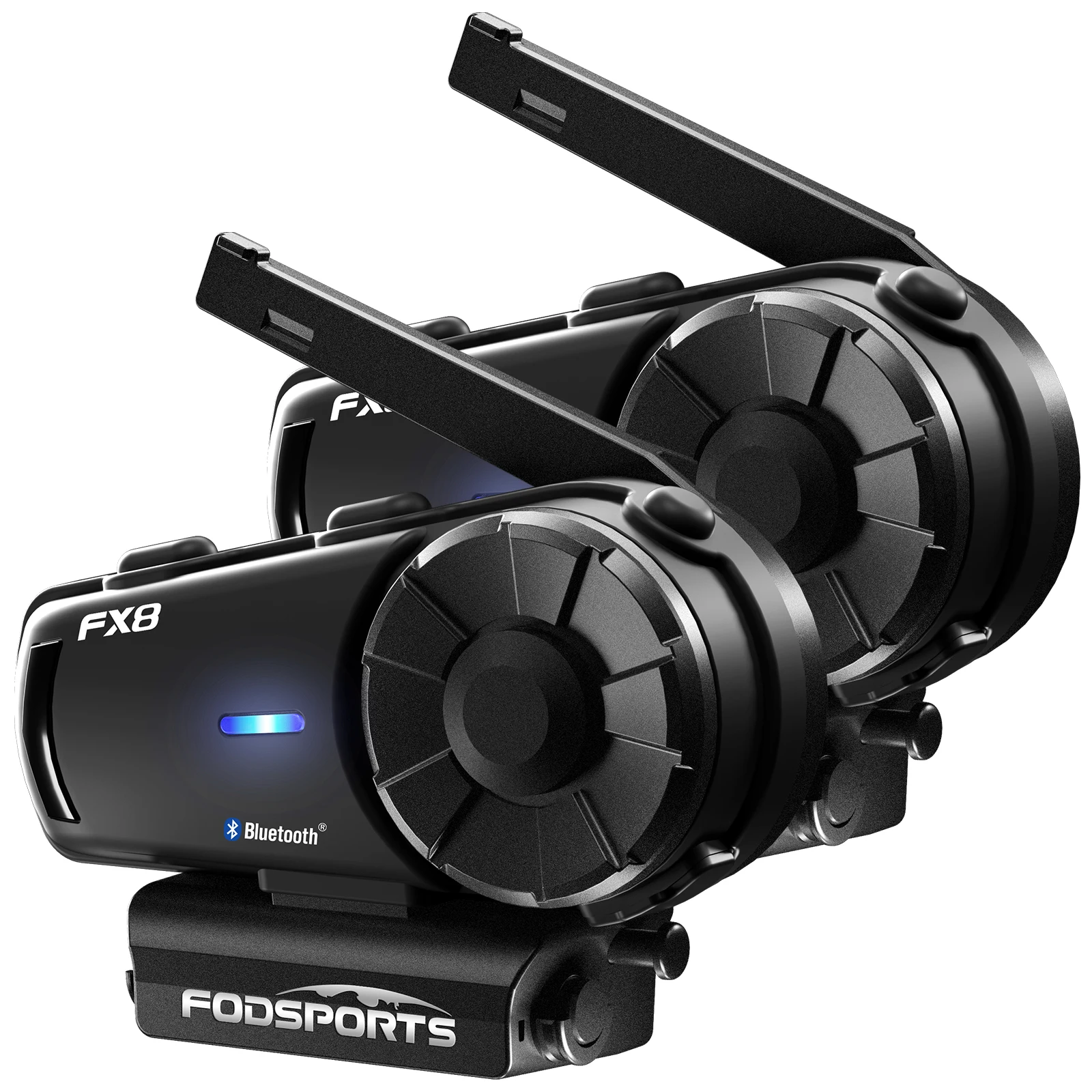 2 шт. Fodsports FX8 Мотоциклетный домофон Bluetooth-гарнитура для шлема, Moto Interphone, 8 гонщиков 1000 м, FM-радио
2 шт. Fodsports FX8 Мотоциклетный домофон Bluetooth-гарнитура для шлема, Moto Interphone, 8 гонщиков 1000 м, FM-радио