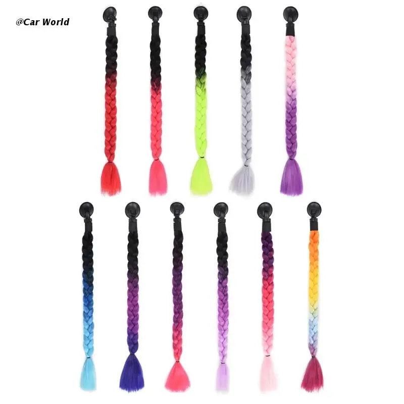 6XDB Upgraded Helmet Pigtail Helmet Braids Motorcycle- Helmet Ponytails Hair Tails
6XDB Upgraded Helmet Pigtail Helmet Braids Motorcycle- Helmet Ponytails Hair Tails