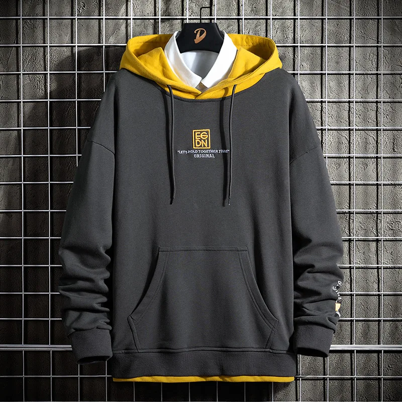 Mens Casual Hoodies Harajuku Hooded Sweatshirt 2022 Fashion Men Fake Two Pieces Hoodies Hip Hop Pullovers Men Printed Streetwear
Mens Casual Hoodies Harajuku Hooded Sweatshirt 2022 Fashion Men Fake Two Pieces Hoodies Hip Hop Pullovers Men Printed Streetwear
