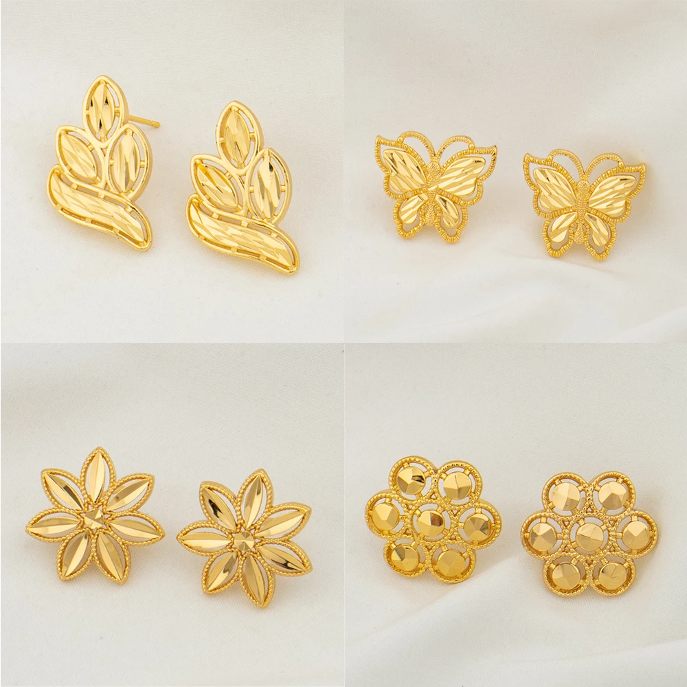 Gold Plated Stud Earrings for Women Gold Color Hollow Round Earrings Small Unusual Copper Earrings Fashion Jewelry Daily Wear
Gold Plated Stud Earrings for Women Gold Color Hollow Round Earrings Small Unusual Copper Earrings Fashion Jewelry Daily Wear