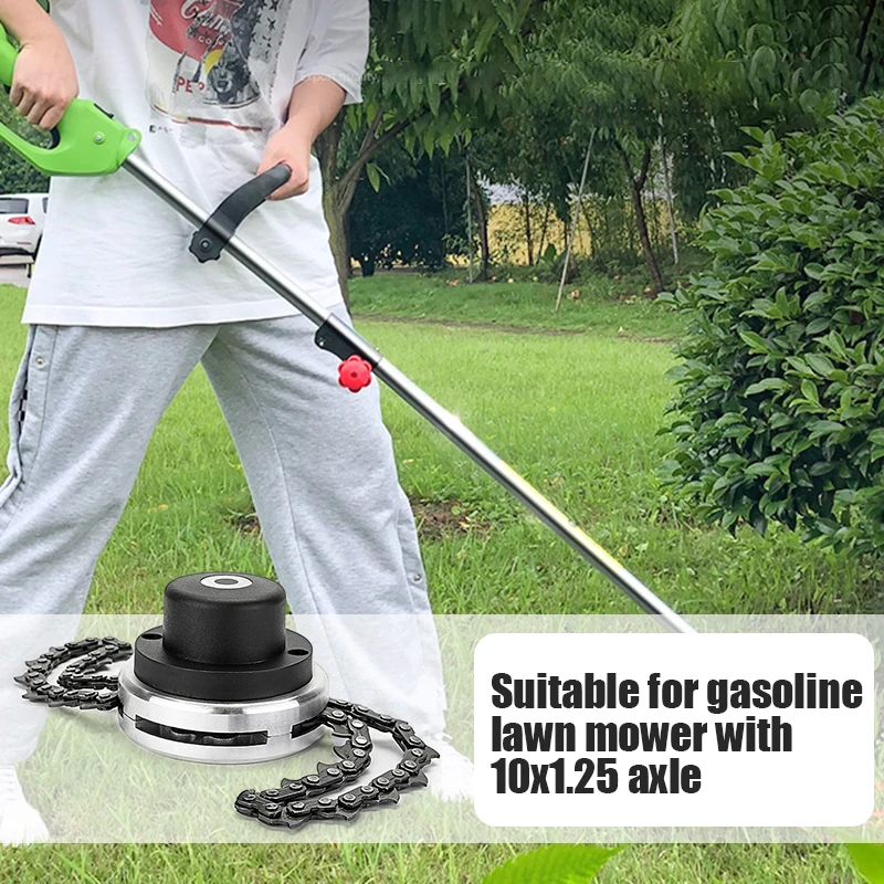1Pcs Universal Lawn Mower Chain Chain Brusher Thickening GrassTrimmer Head Chain Brushcutter For Lawn Mower Parts Garden Tools
1Pcs Universal Lawn Mower Chain Chain Brusher Thickening GrassTrimmer Head Chain Brushcutter For Lawn Mower Parts Garden Tools