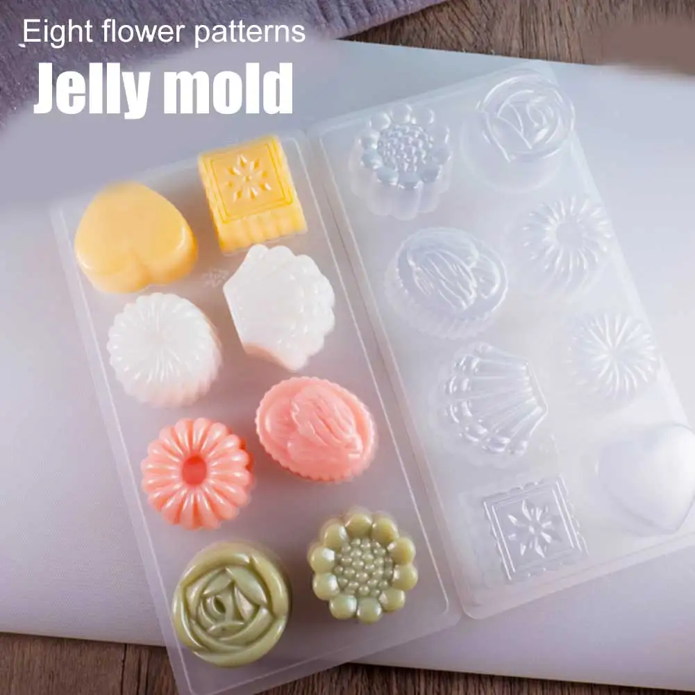 8 Jelly Pudding Moulds Moon Cake Mould Jelly Mold Non-stick Chocolate Moulds Silicone Handmade Soap Mold Baking Supplies
8 Jelly Pudding Moulds Moon Cake Mould Jelly Mold Non-stick Chocolate Moulds Silicone Handmade Soap Mold Baking Supplies