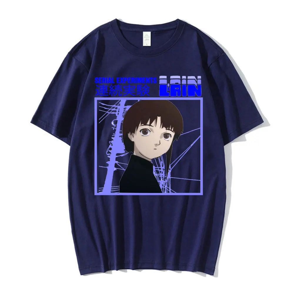 Serial Experiments Lain Oversized T-Shirt Men Cotton T Shirt Glitch Iwakura Manga Weeb Girl Sci Fi Anime Short Sleeve Tee Tops
Serial Experiments Lain Oversized T-Shirt Men Cotton T Shirt Glitch Iwakura Manga Weeb Girl Sci Fi Anime Short Sleeve Tee Tops