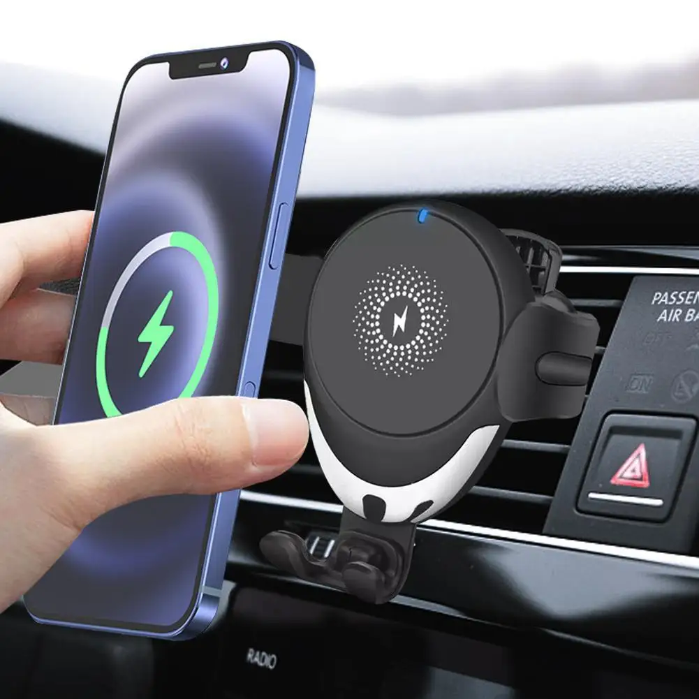 Universal Gravity Mount Car Phone Holder 15W 10W Wireless Charger Qi Fast Charging Holder
Universal Gravity Mount Car Phone Holder 15W 10W Wireless Charger Qi Fast Charging Holder