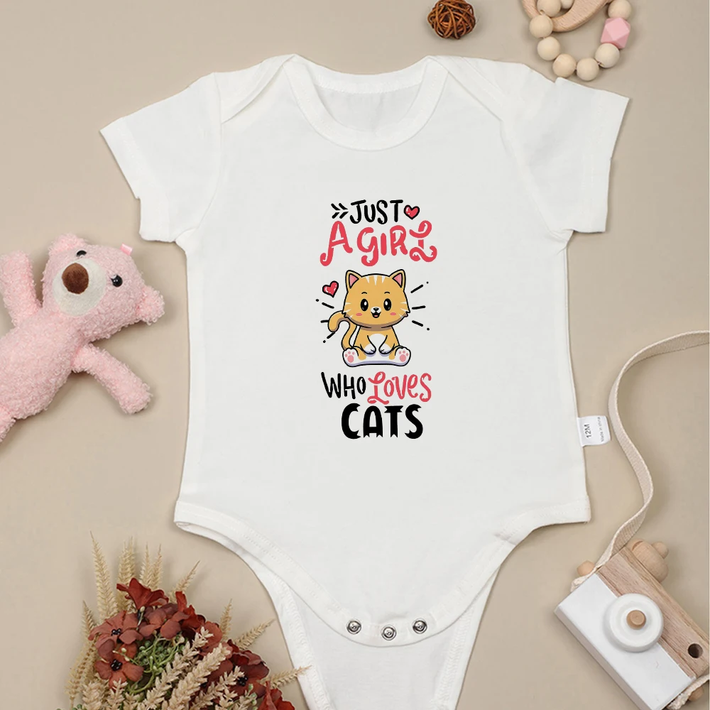 Summer Breathable Baby Bodysuit Just a Girls Who Loves Cats Cartoon Cute Toddler Girl Clothes Cotton Infant Onesie Free Shipping
Summer Breathable Baby Bodysuit Just a Girls Who Loves Cats Cartoon Cute Toddler Girl Clothes Cotton Infant Onesie Free Shipping