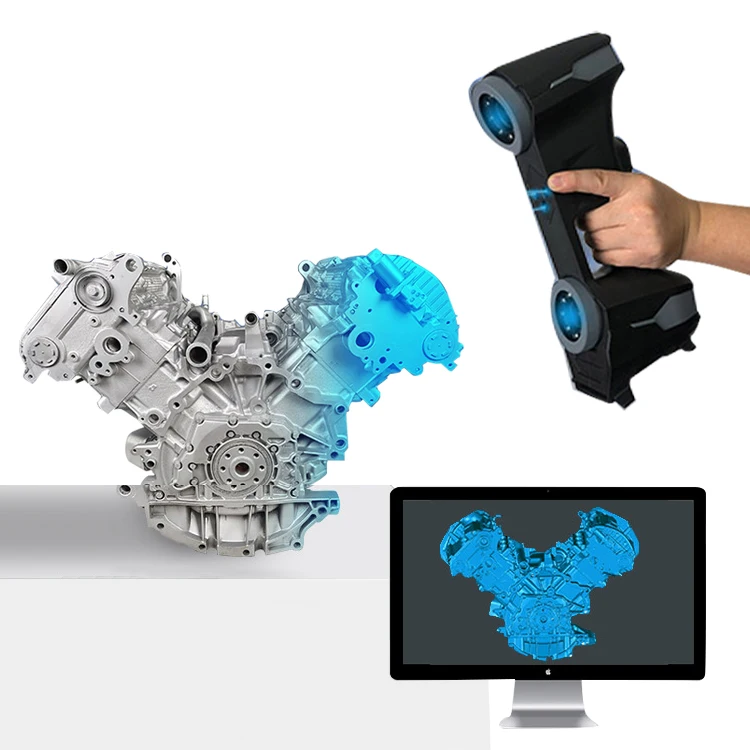 Foxtech A15 Industrial High-precision Portable 3D Fast Scanning Handheld 3D Laser Scanner 
Foxtech A15 Industrial High-precision Portable 3D Fast Scanning Handheld 3D Laser Scanner