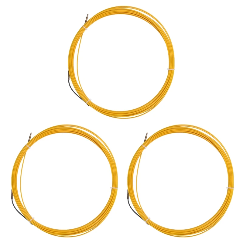 3Pcs 20M 3Mm Guide Device Fiberglass Electric Cable Push Pullers Duct Snake Rodder Fish Tape Wire
3Pcs 20M 3Mm Guide Device Fiberglass Electric Cable Push Pullers Duct Snake Rodder Fish Tape Wire