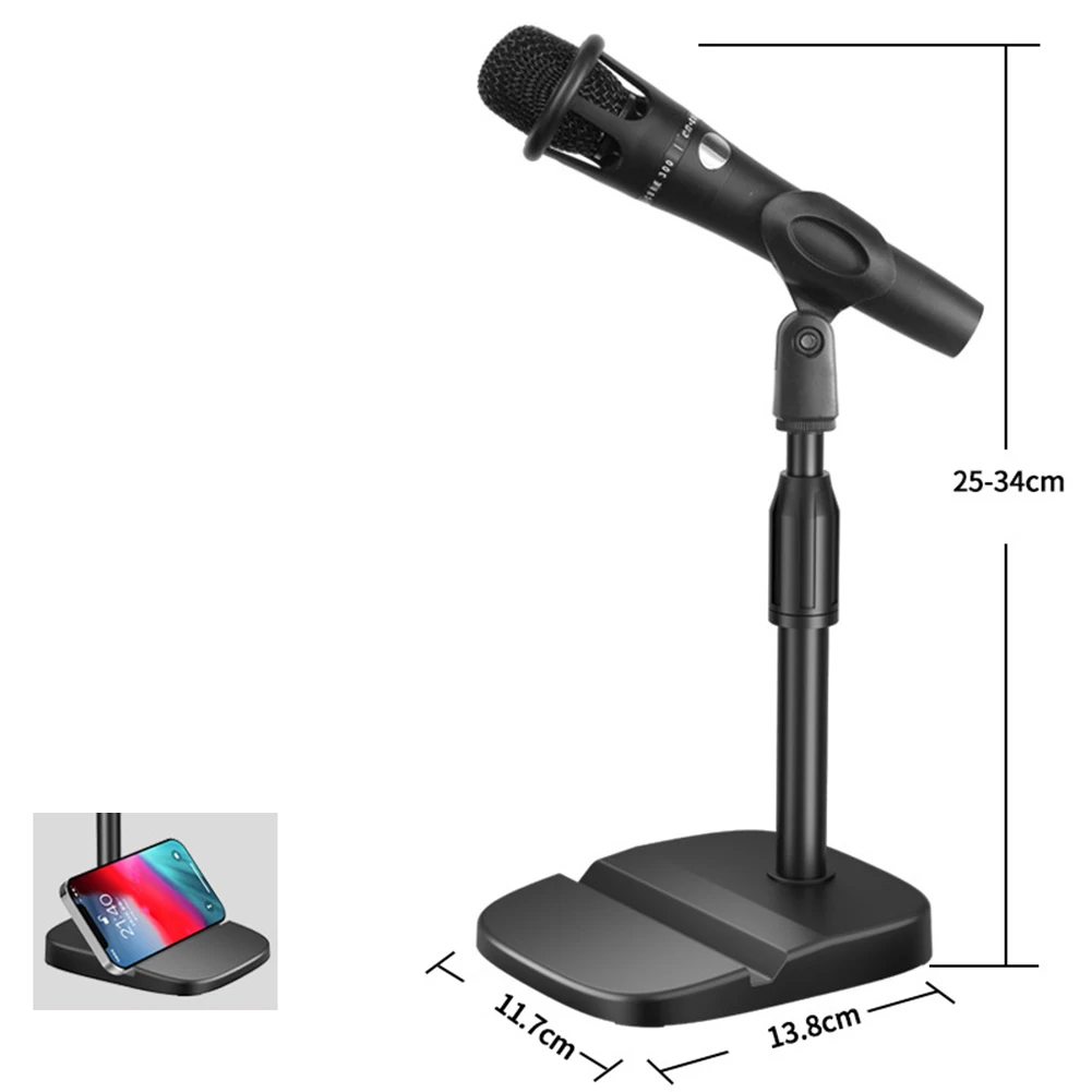 Desktop Stand Microphone Stand Adjustable Desktop Desktop Microphone Stand Holder Microphone Stand Mobile Phone Bracket
Desktop Stand Microphone Stand Adjustable Desktop Desktop Microphone Stand Holder Microphone Stand Mobile Phone Bracket