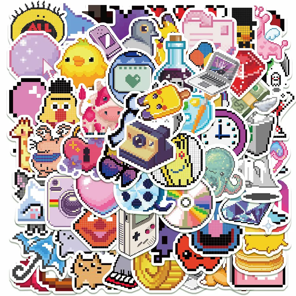 10/30/50pcs INS Style Pixel Cartoon Stickers Aesthetic DIY Graffiti Phone Case Skateboard Laptop Cute Kids Sticker Toys Decals
10/30/50pcs INS Style Pixel Cartoon Stickers Aesthetic DIY Graffiti Phone Case Skateboard Laptop Cute Kids Sticker Toys Decals