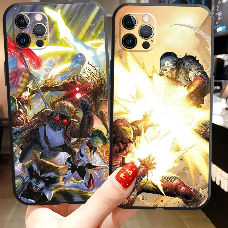 Marvel Spiderman Iron Man Phone Cases For iPhone 11 12 Pro MAX 6S 7 8 Plus XS MAX 12 13 Mini X XR SE 2020 Funda Soft TPU Coque
Marvel Spiderman Iron Man Phone Cases For iPhone 11 12 Pro MAX 6S 7 8 Plus XS MAX 12 13 Mini X XR SE 2020 Funda Soft TPU Coque