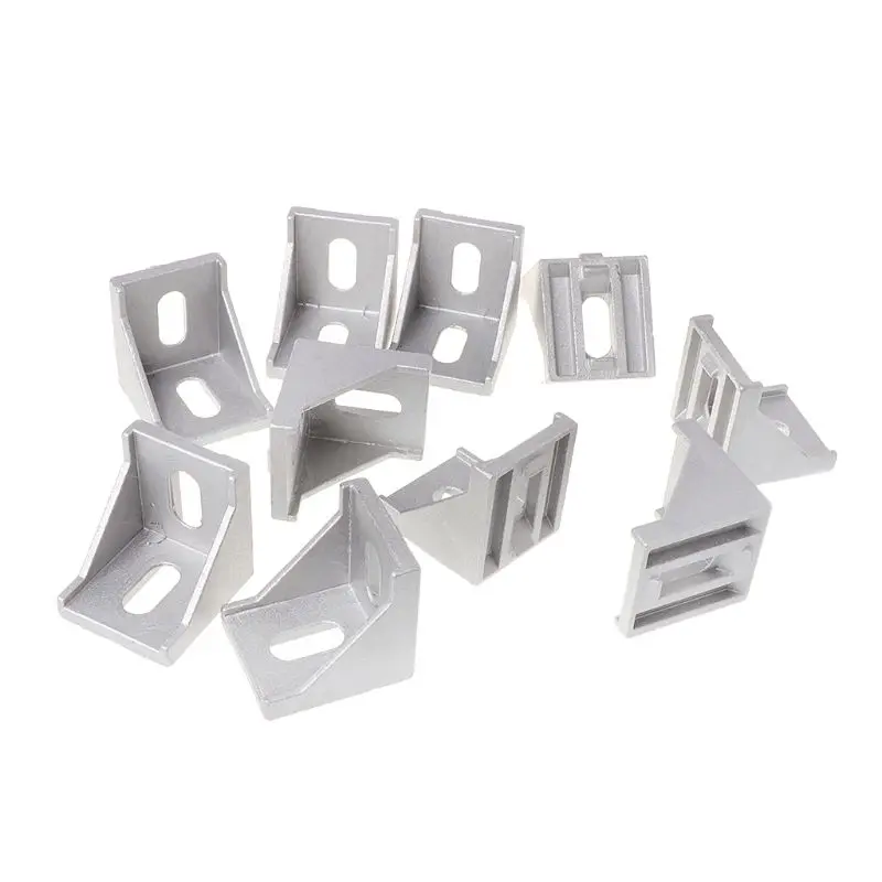 10pcs 4040 Fasten Fitting Angle 40x40 L Connector Aluminum Corner Bracket Joint Dropship
10pcs 4040 Fasten Fitting Angle 40x40 L Connector Aluminum Corner Bracket Joint Dropship