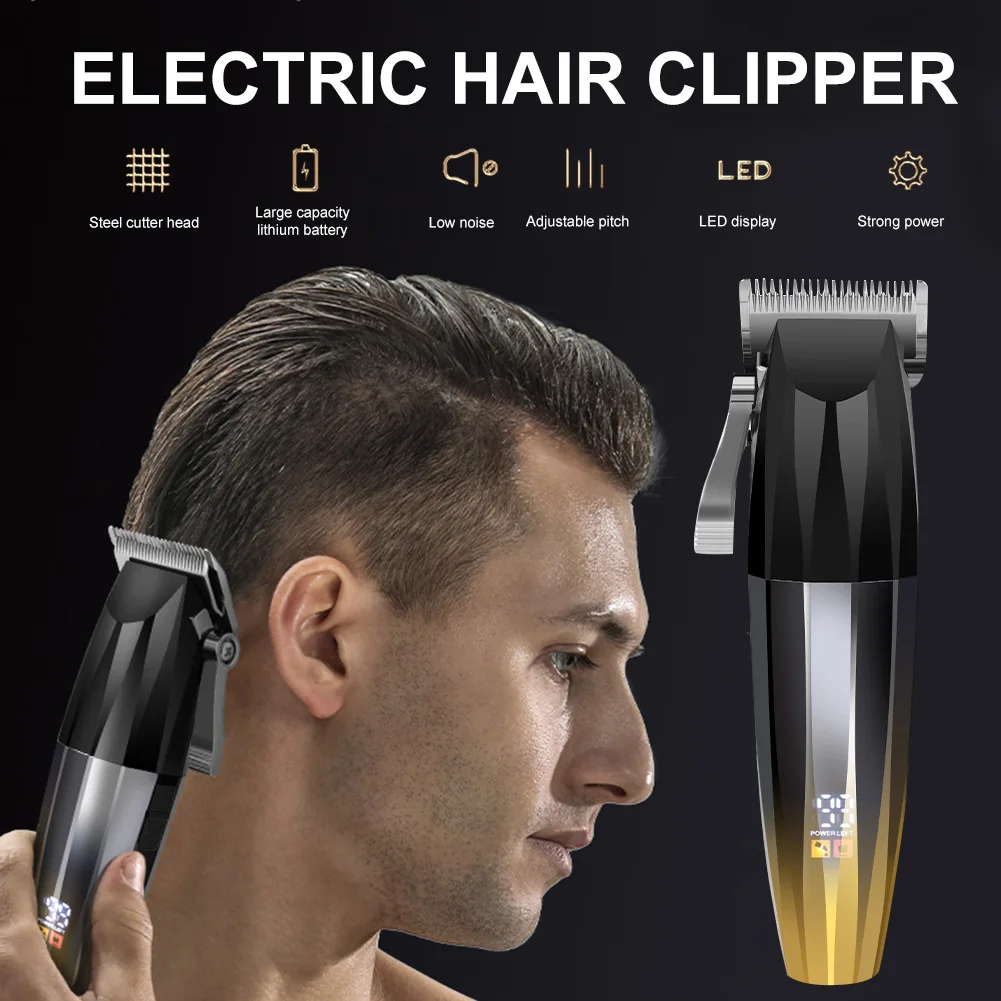 Electric Hair Clipper Trimmer Rechargeable Hair Beard Shaver With 4 Guide Combs Hair Cutting Tool For Home Salon
Electric Hair Clipper Trimmer Rechargeable Hair Beard Shaver With 4 Guide Combs Hair Cutting Tool For Home Salon