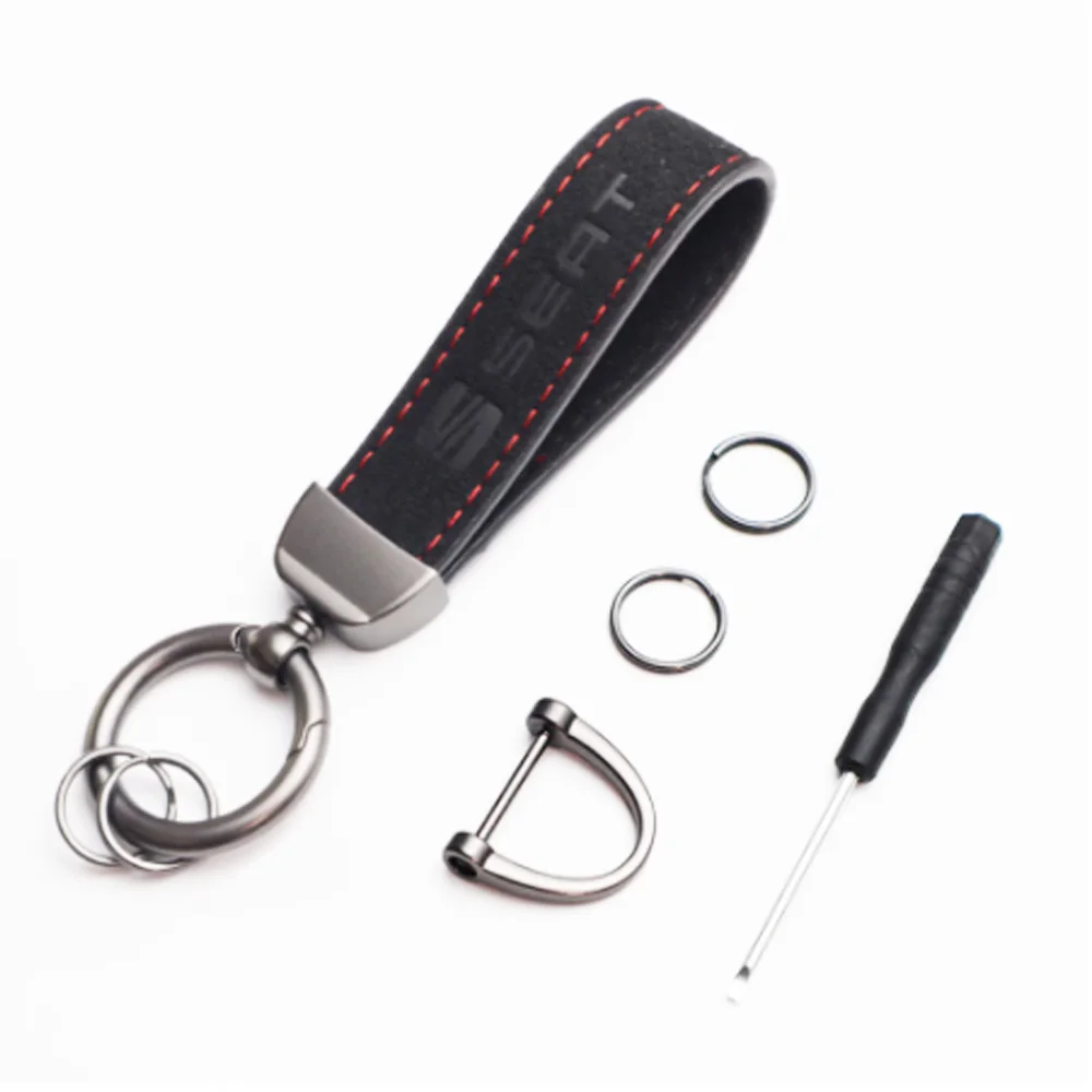 Fashion Leather Keychain Car Styling Car Key Ring For Seat Leon Ibiza Alhambra Niva Kalina Priora Granta Largus Accessories
Fashion Leather Keychain Car Styling Car Key Ring For Seat Leon Ibiza Alhambra Niva Kalina Priora Granta Largus Accessories