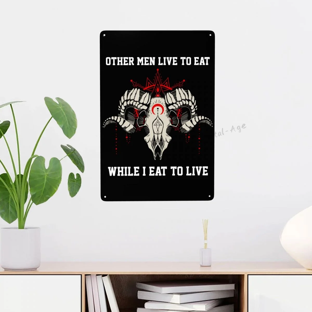 Black Phillip Goat Metal Tin Signs Baphomet Satan Lucifer Iron Plaque Painting Home Bar Room Decor Wall Art Vintage Modern
Black Phillip Goat Metal Tin Signs Baphomet Satan Lucifer Iron Plaque Painting Home Bar Room Decor Wall Art Vintage Modern