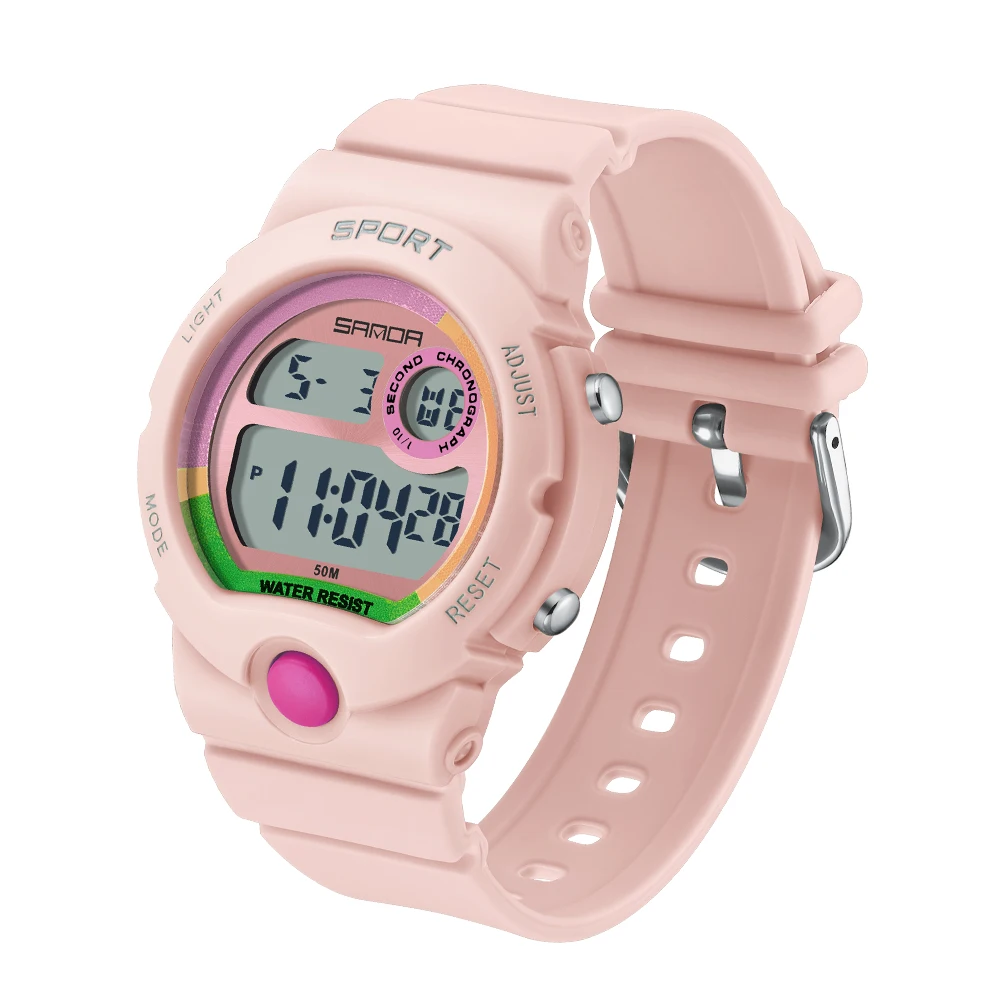 Sanda 2022 New Casual Women's Watches Waterproof Fashion Digital Watch Women Wristwatches For Female Clock Relogio Feminino 6035
Sanda 2022 New Casual Women's Watches Waterproof Fashion Digital Watch Women Wristwatches For Female Clock Relogio Feminino 6035