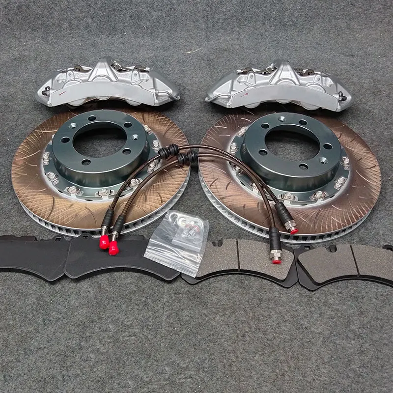 OEM High Performance GT6 Pot Caliper Big Brake Kit with Floating Screw Disc Kit Brake Pads for Audi rs6 A4 b6
OEM High Performance GT6 Pot Caliper Big Brake Kit with Floating Screw Disc Kit Brake Pads for Audi rs6 A4 b6
