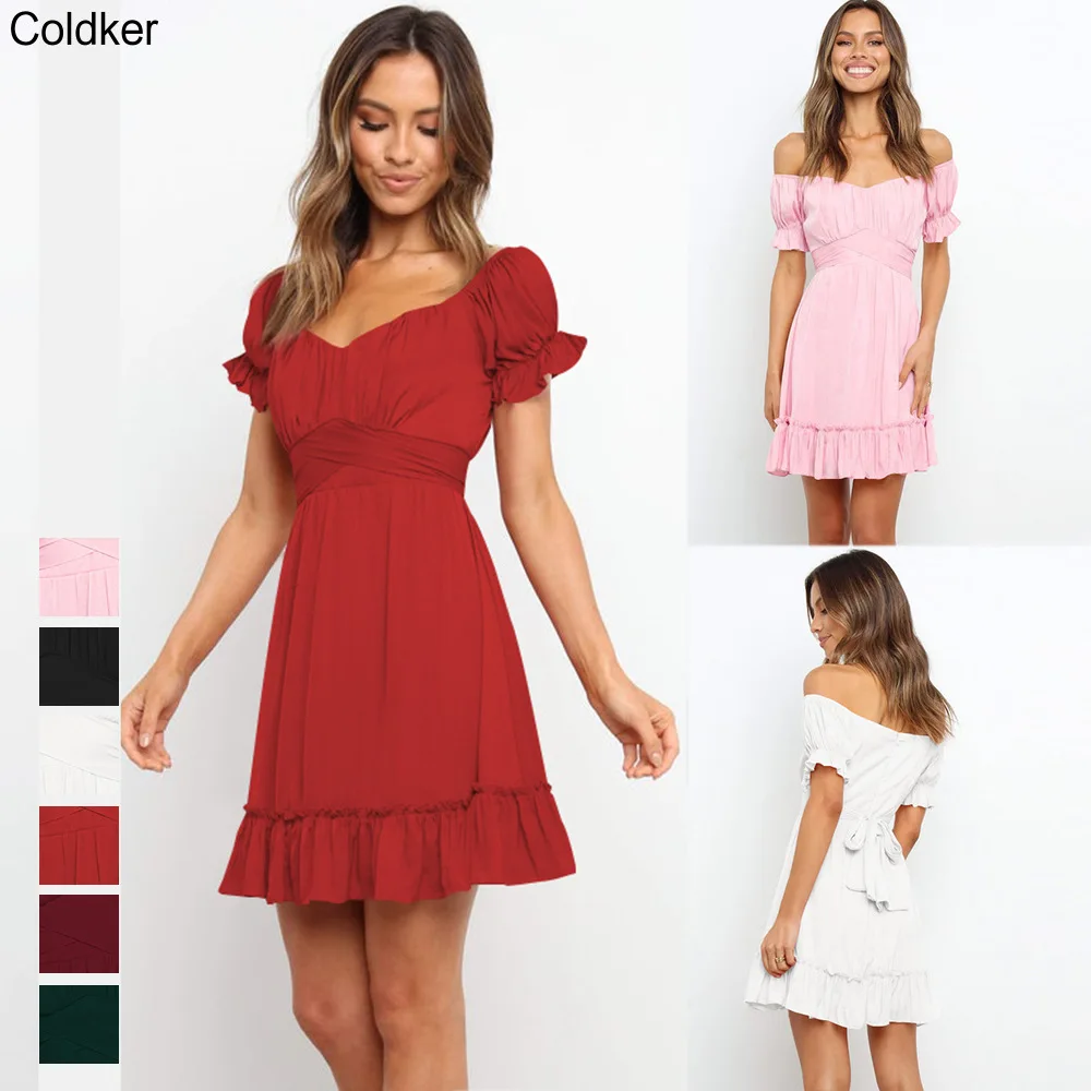 2022 New Arrival Women Summer Strapless Dress Female Sexy Midi Dress Girls A Line Mini Dress Wrap Sundress Robe Clothes Outfits
2022 New Arrival Women Summer Strapless Dress Female Sexy Midi Dress Girls A Line Mini Dress Wrap Sundress Robe Clothes Outfits