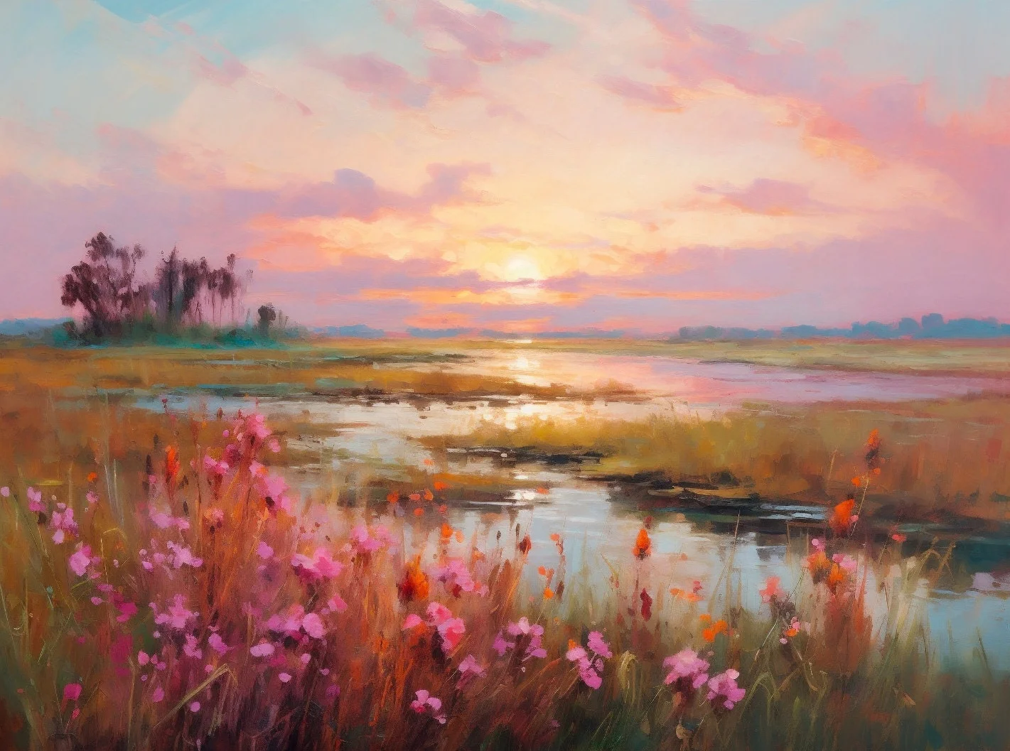 Wildflower Field Landscape Oil Poster Vintage Rustic Moody Autumn Country Scenery Canvas Painting Wall Art for Room Home Decor
Wildflower Field Landscape Oil Poster Vintage Rustic Moody Autumn Country Scenery Canvas Painting Wall Art for Room Home Decor