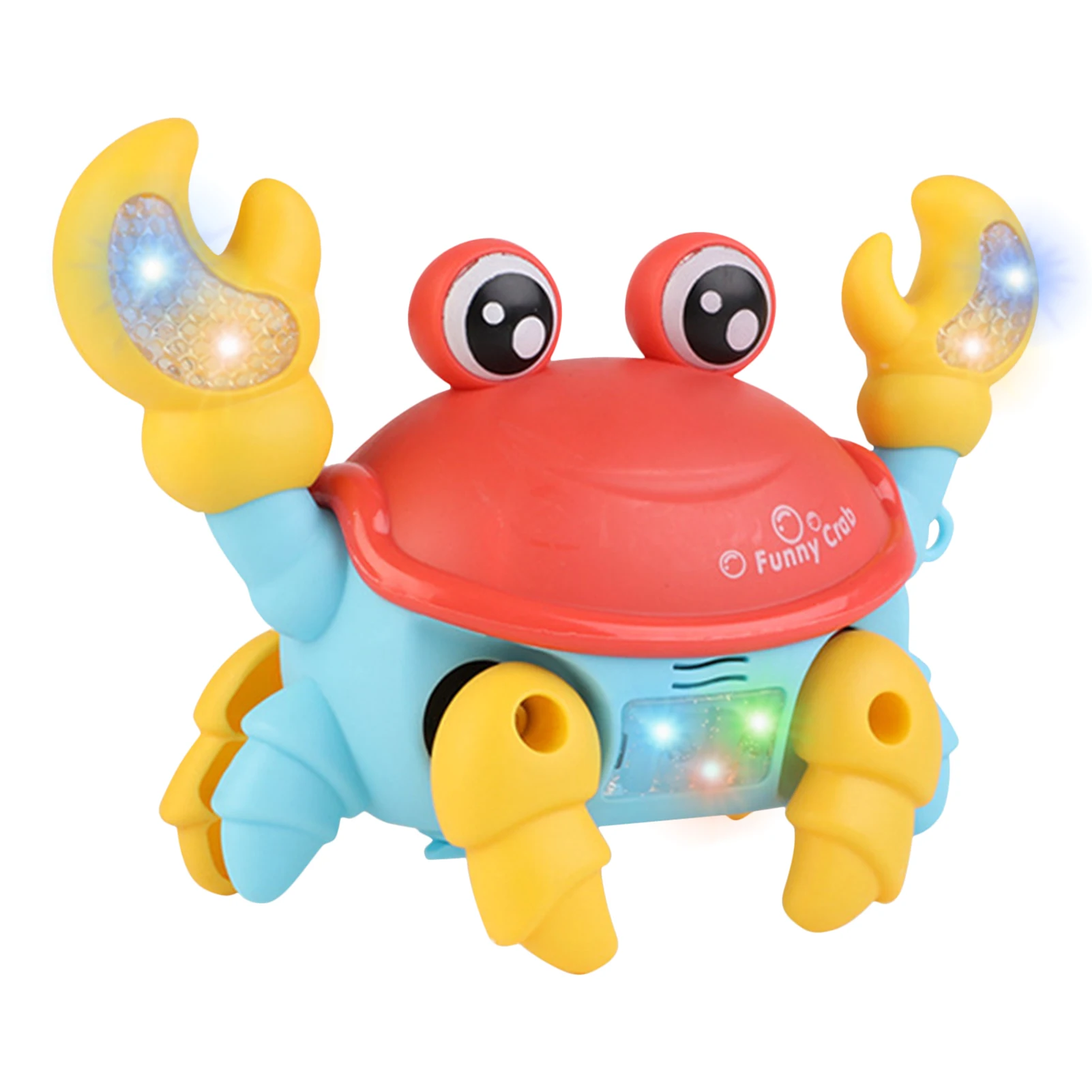 Crawling Crab Baby Toy with Music and LED Light Funny Windup Crabs Swimming Floating Toy Crab Fun Toy Baby Classic Toy Beach
Crawling Crab Baby Toy with Music and LED Light Funny Windup Crabs Swimming Floating Toy Crab Fun Toy Baby Classic Toy Beach