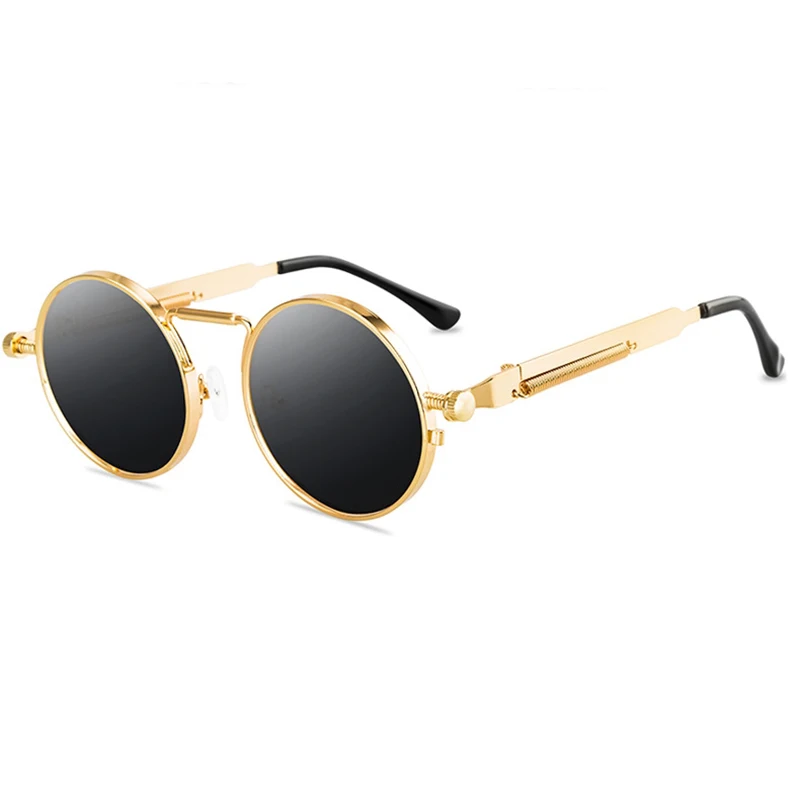 Round Frame Steampunk Spring Sunglasses For Women Men Brand Design Driving Sun Glasses Fashion Retro Male Ladies Eyewear Shades
Round Frame Steampunk Spring Sunglasses For Women Men Brand Design Driving Sun Glasses Fashion Retro Male Ladies Eyewear Shades