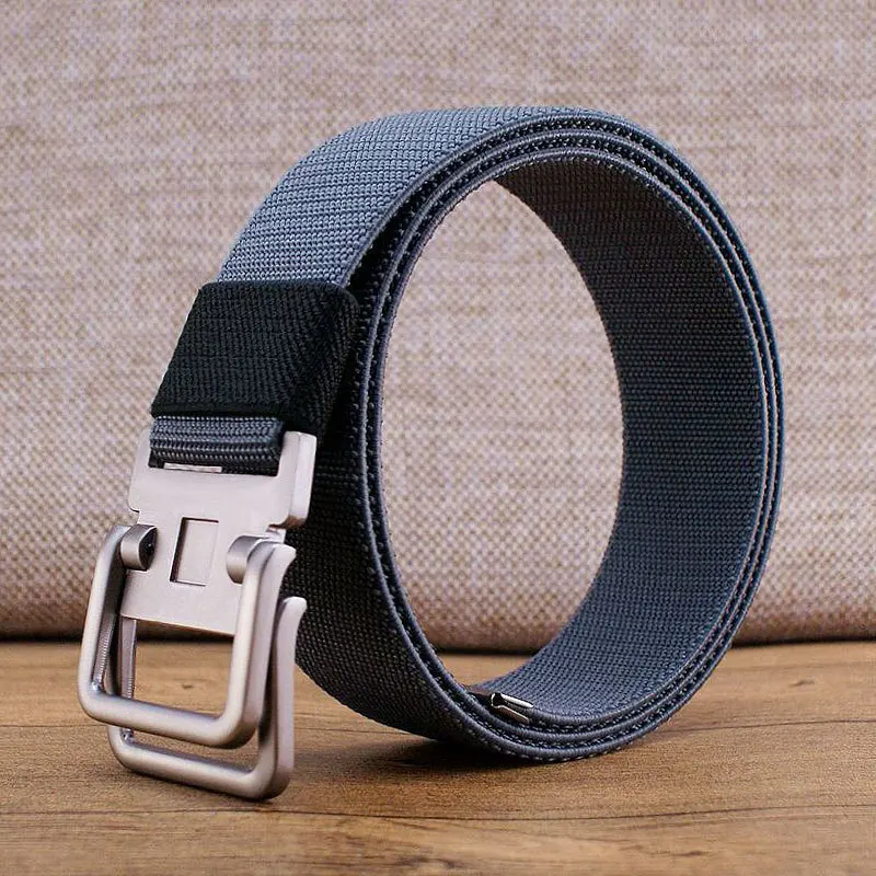 Double Loop Buckle Thickened Elastic Canvas Belt with Extended Overalls Belt Designer Belts Women High Quality
Double Loop Buckle Thickened Elastic Canvas Belt with Extended Overalls Belt Designer Belts Women High Quality