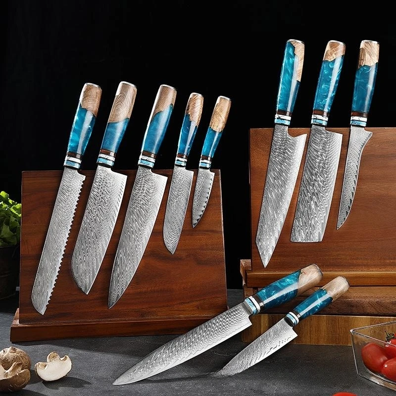 Damascus steel steel kitchen knife set cooking meat cutting chef knife fruit knife Sande knife kitchen
Damascus steel steel kitchen knife set cooking meat cutting chef knife fruit knife Sande knife kitchen