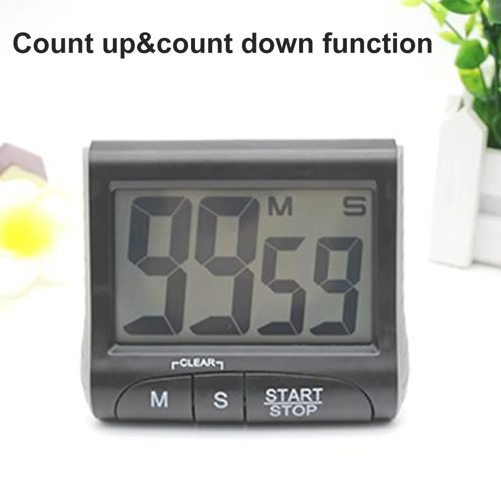 Countdown Kitchen LCD Digital Timer Cooking Time Reminder Student Electronic Alarm Clock, White
Countdown Kitchen LCD Digital Timer Cooking Time Reminder Student Electronic Alarm Clock, White