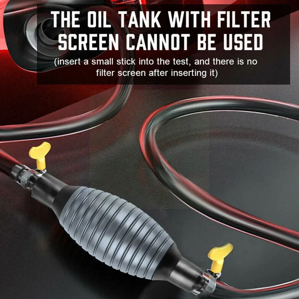 Manual Siphon Pump With Syphon Hose Car Fuel Tank Sucker Water Liquid Hand Syphon Transfer Pump For Oils Fuel Kerosene Or W C8Q3
Manual Siphon Pump With Syphon Hose Car Fuel Tank Sucker Water Liquid Hand Syphon Transfer Pump For Oils Fuel Kerosene Or W C8Q3