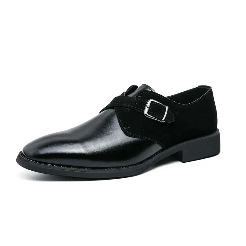 DAFENP Men Shoes Leather Monk Strap Shoes For Men Wedding Business Formal Suit Mens Dress Shoes Black Brown
DAFENP Men Shoes Leather Monk Strap Shoes For Men Wedding Business Formal Suit Mens Dress Shoes Black Brown