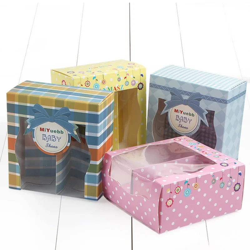 Exquisite Paper Gift Box Baby Shoes Storage Packing Boxes Store Display Shoebox 14.3*13.7*7CM
Exquisite Paper Gift Box Baby Shoes Storage Packing Boxes Store Display Shoebox 14.3*13.7*7CM