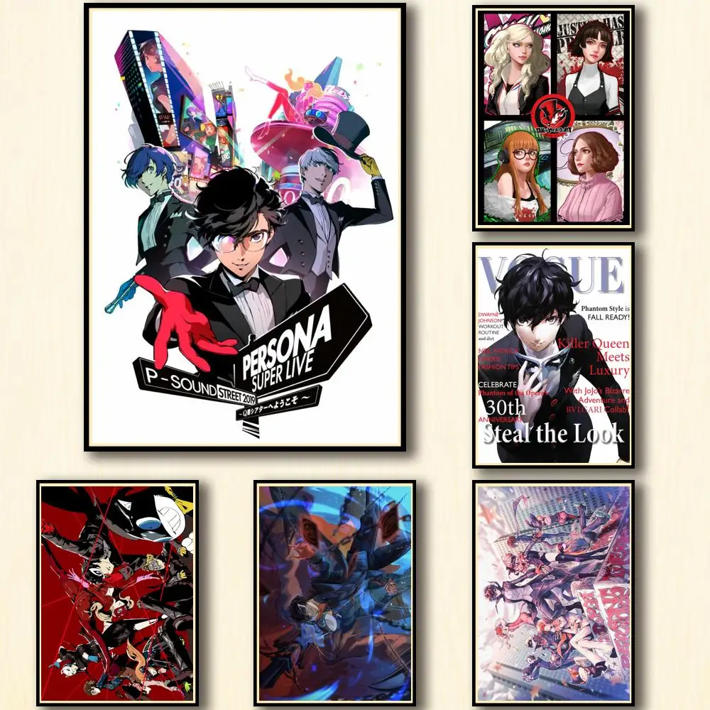 42Style Choose Persona 5 Art Print Silk Poster Home Wall Decor 
42Style Choose Persona 5 Art Print Silk Poster Home Wall Decor