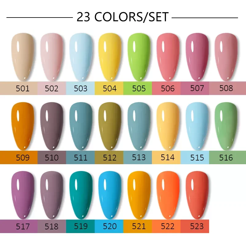 Arte Clavo 12/18/23/36/44/55PCS Nail Gel Set Hybrid Gel Varnish Soak Off UV Gel Semi Permanent All For Manicures Gel Polish Kit
Arte Clavo 12/18/23/36/44/55PCS Nail Gel Set Hybrid Gel Varnish Soak Off UV Gel Semi Permanent All For Manicures Gel Polish Kit