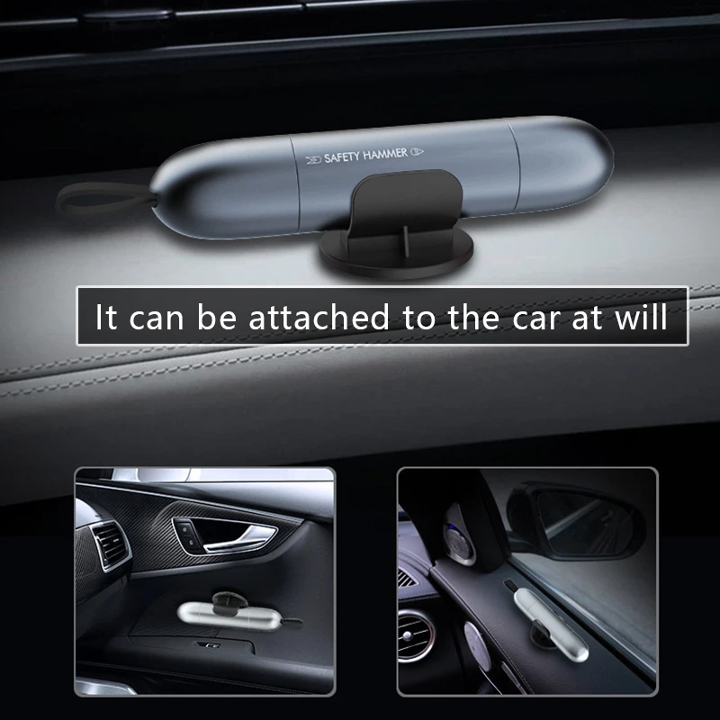 Отбойник для стекла автомобиля, портативный безопасный молоток для ремня безопасности
Отбойник для стекла автомобиля, портативный безопасный молоток для ремня безопасности