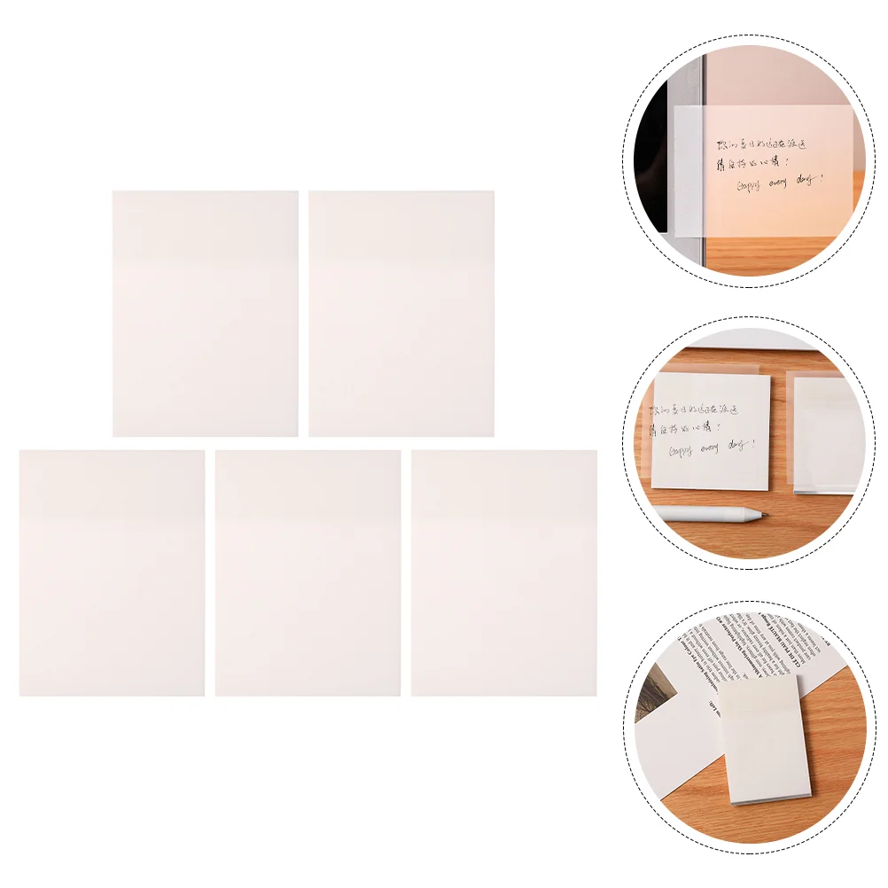 Memo Pad Notes Self Sticky Adhesive Sticker Pads Posted Stick Notepad Removable White Office Message Blank Transparent Clear
Memo Pad Notes Self Sticky Adhesive Sticker Pads Posted Stick Notepad Removable White Office Message Blank Transparent Clear
