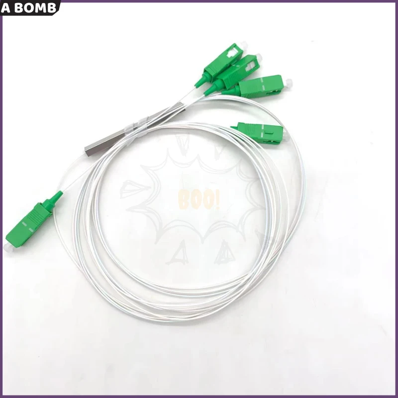1X4 PLC SC/APC SM Single Mode 0.9mm G657A1 LSZH 1m FTTH Fiber Optic Splitter High Quality Fiber Connector 1x4 SC APC
1X4 PLC SC/APC SM Single Mode 0.9mm G657A1 LSZH 1m FTTH Fiber Optic Splitter High Quality Fiber Connector 1x4 SC APC