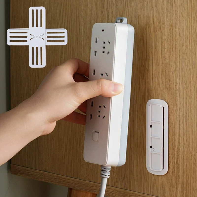 Removable Wall-Mounted Fixer Self-Adhesive Desktop Socket Fixer Cable Organizer Wall Hanging Power Strip Holder Fixator Plug-in
Removable Wall-Mounted Fixer Self-Adhesive Desktop Socket Fixer Cable Organizer Wall Hanging Power Strip Holder Fixator Plug-in