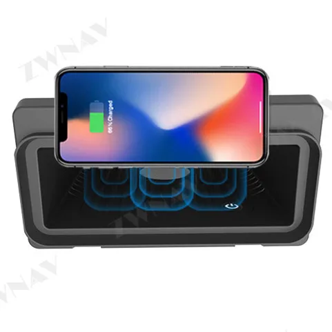 ZWNAV Car wireless charger for Toyota Fortuner 2017-2019, smart car wireless fast charging bracket for iPhone Samsung NOKIA
ZWNAV Car wireless charger for Toyota Fortuner 2017-2019, smart car wireless fast charging bracket for iPhone Samsung NOKIA