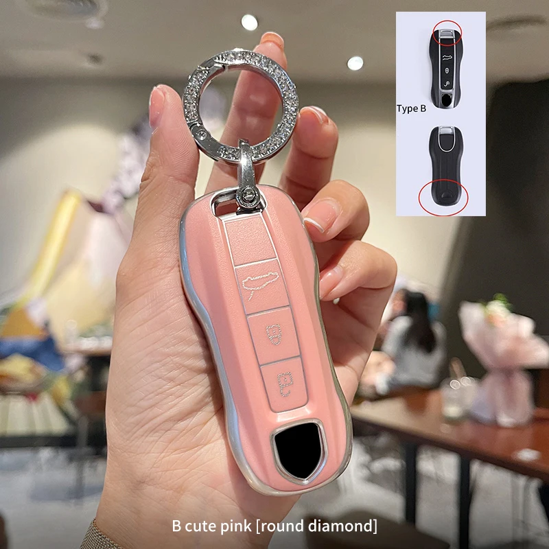 Fashion Car Key Case Cover For Porsche Panamera Cayenne 718 971 911 9YA Macan Boxster Key Bag Auto Accessories
Fashion Car Key Case Cover For Porsche Panamera Cayenne 718 971 911 9YA Macan Boxster Key Bag Auto Accessories