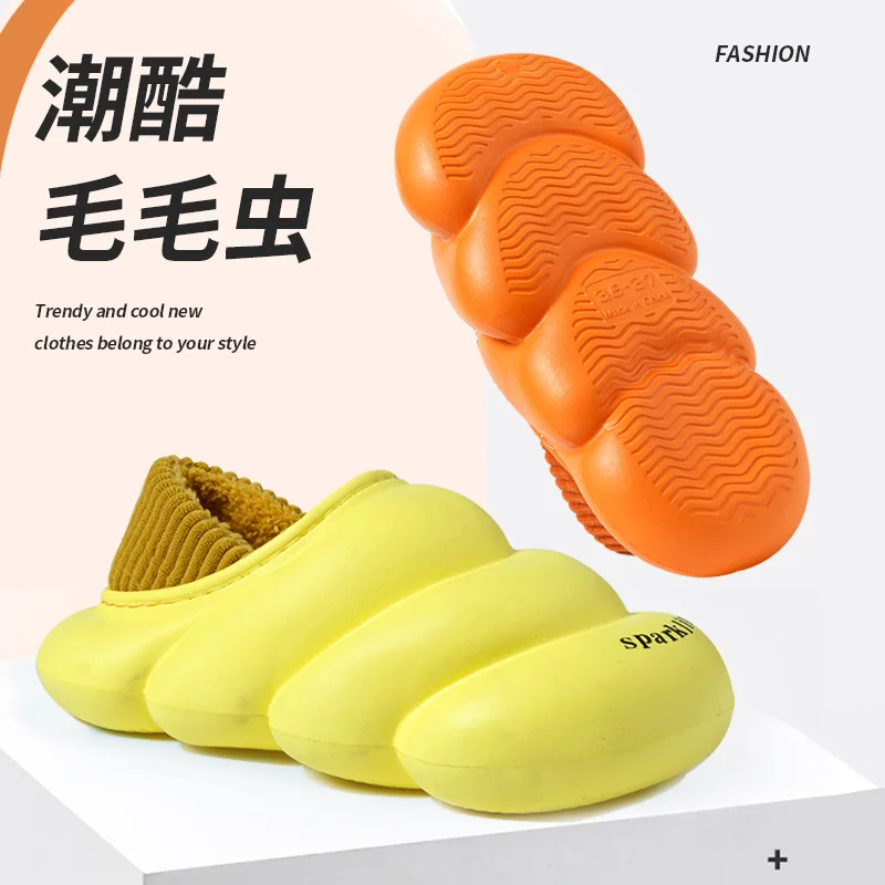 Шлепанцы из 2022 хлопка, женская зимняя сумка, домашняя теплая обувь в стиле гусеницы на толстой подошве, водонепроницаемая Хлопковая мужская...
Шлепанцы из 2022 хлопка, женская зимняя сумка, домашняя теплая обувь в стиле гусеницы на толстой подошве, водонепроницаемая Хлопковая мужская...