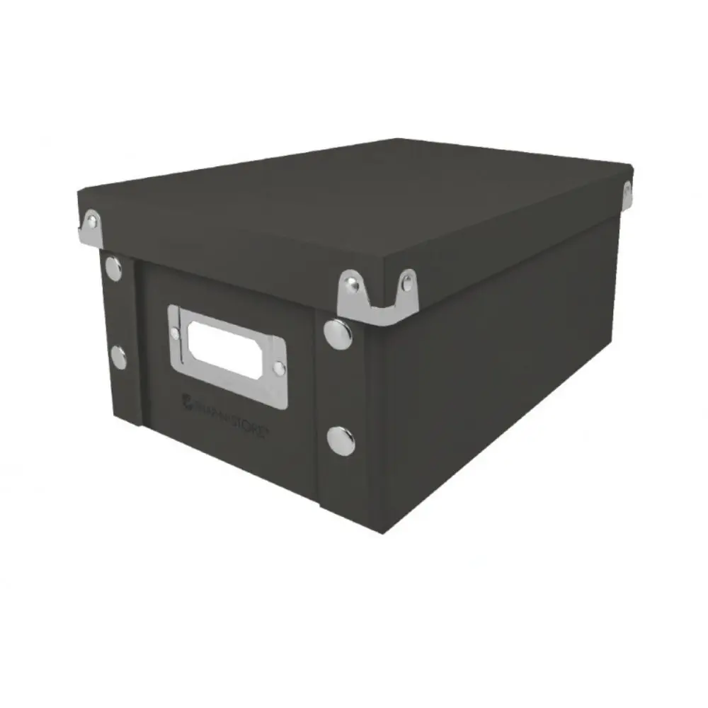 Black Index Card Holder Collapsible Organizer Box Photo Cards Storage Boxes Business Card Organizer Desktop Organizing Box 
Black Index Card Holder Collapsible Organizer Box Photo Cards Storage Boxes Business Card Organizer Desktop Organizing Box