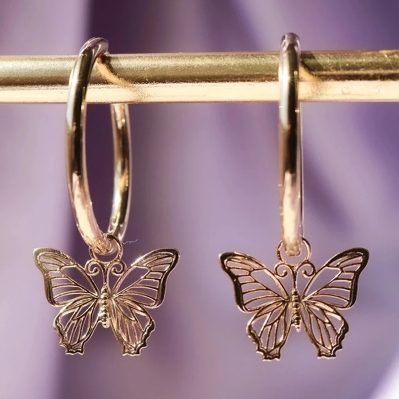 Creative Butterfly Earrings Statement Drop Earrings for Women Girls Cute Insect Hanging Earrings Fashion Party Wedding Jewelry
Creative Butterfly Earrings Statement Drop Earrings for Women Girls Cute Insect Hanging Earrings Fashion Party Wedding Jewelry