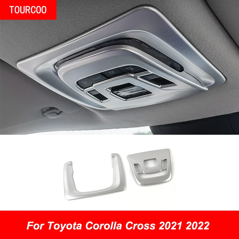 For Toyota Corolla Cross 2021 2022 Car Top Reading Light Decorative Frame ABS Sticker Modified Accessories
For Toyota Corolla Cross 2021 2022 Car Top Reading Light Decorative Frame ABS Sticker Modified Accessories