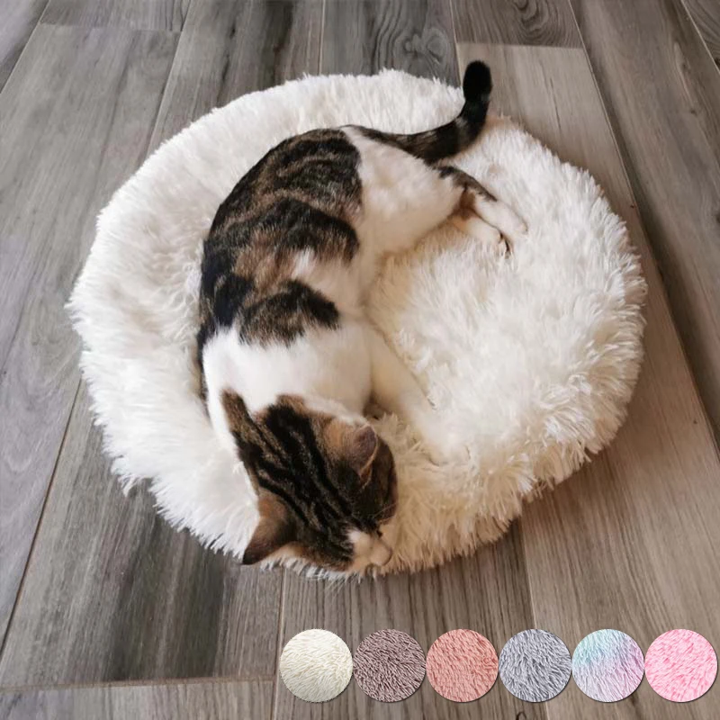 Cat Bed Mats Plush Round Pet Bed for Cats Small Dogs Soft Fleece Pet Sleeping Mat Kitten Puppy Nest Pet Cushion Cat Accessories
Cat Bed Mats Plush Round Pet Bed for Cats Small Dogs Soft Fleece Pet Sleeping Mat Kitten Puppy Nest Pet Cushion Cat Accessories