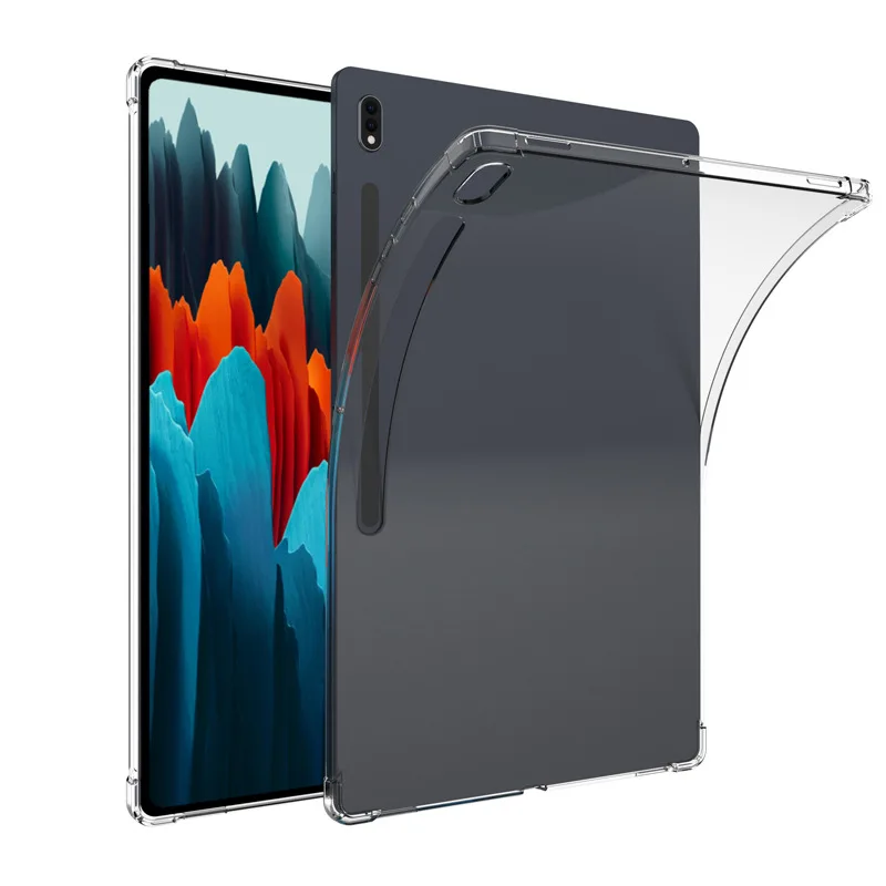 For Samsung Galaxy Tab S7 S8 Plus + 12.4'' 11'' 2020 Cover Anti Skid Soft Silicon Protection Shell SM-T870 X700 2022 X800 T970
For Samsung Galaxy Tab S7 S8 Plus + 12.4'' 11'' 2020 Cover Anti Skid Soft Silicon Protection Shell SM-T870 X700 2022 X800 T970