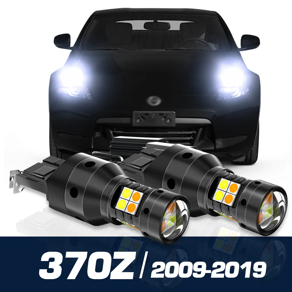 2pcs LED Dual Mode Turn Signal+Daytime Running Light Canbus Accessories DRL For Nissan 370Z 2009-2019 2010 2011 2012 2013 2014
2pcs LED Dual Mode Turn Signal+Daytime Running Light Canbus Accessories DRL For Nissan 370Z 2009-2019 2010 2011 2012 2013 2014