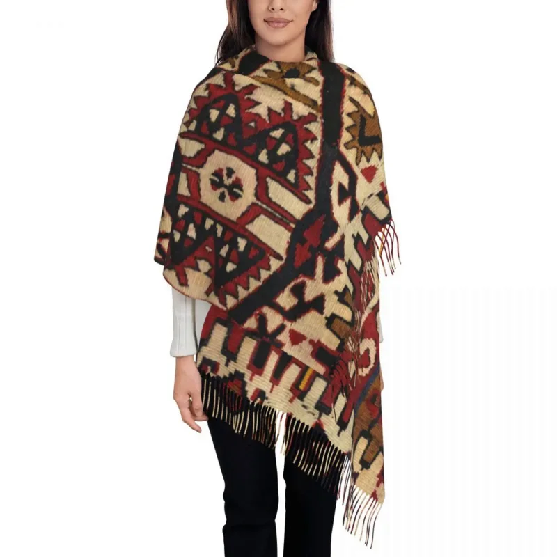Large Boho Bohemian Turkish Ethnic Kilim Style Scarves Thick Warm Tassel Shawl Wraps Navajo Pattern Ethnic Retro Tribal Scarf
Large Boho Bohemian Turkish Ethnic Kilim Style Scarves Thick Warm Tassel Shawl Wraps Navajo Pattern Ethnic Retro Tribal Scarf